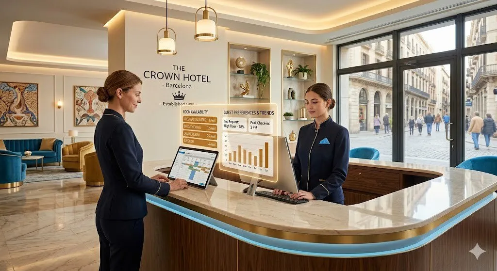 Hotel moderno con gestión XERA